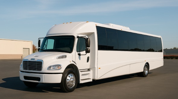 Exterior of Charter Bus Company Shawnee's 15 Passenger Minibus in Shawnee