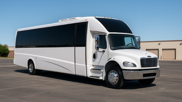 Exterior of Charter Bus Company Blue Springs's 18 Passenger Minibus in Blue Springs