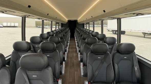 blue springs 15 passenger minibus inside